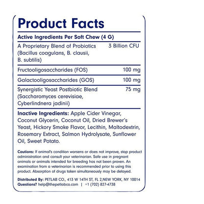 Probiotic chewable tablets